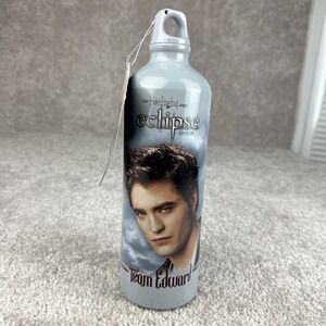 Twilight Eclipse Team Edward Grey Aluminum 10.5"  Water Bottle